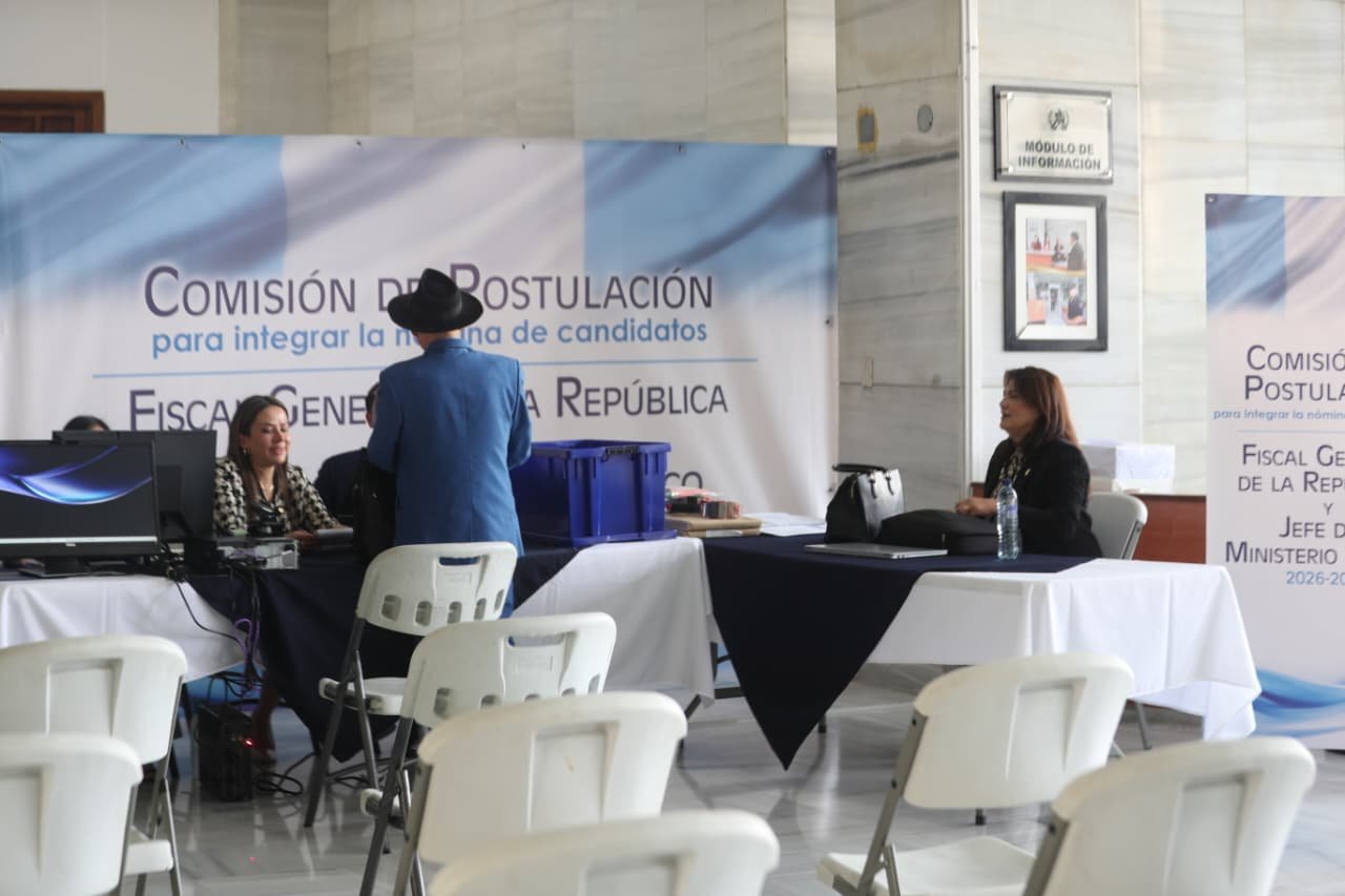 Comisión de Postulación inicia recepción de expedientes para fiscal general del MP en Guatemala