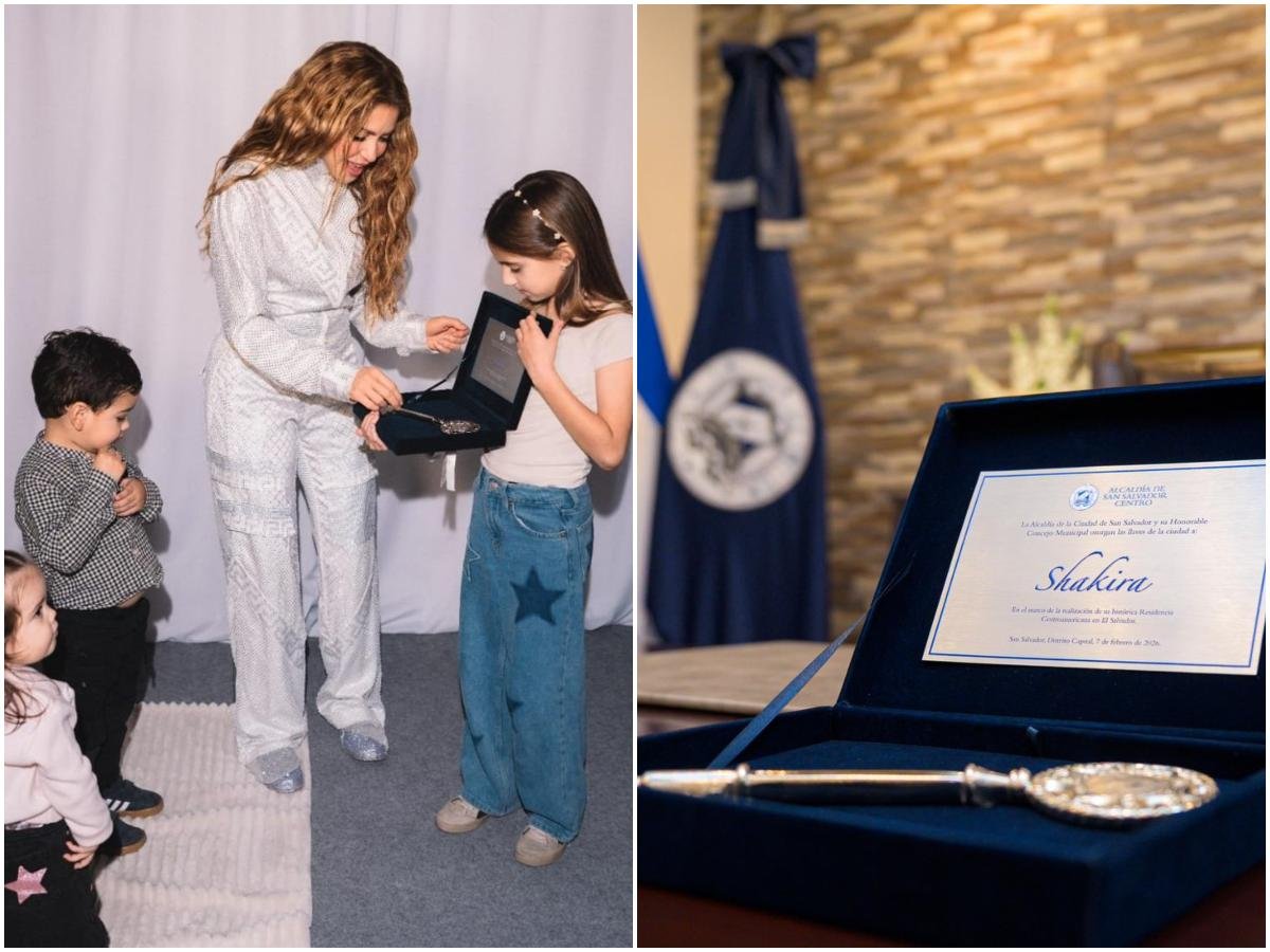 Shakira recibe la Llave de la Ciudad tras histórica residencia musical en San Salvador