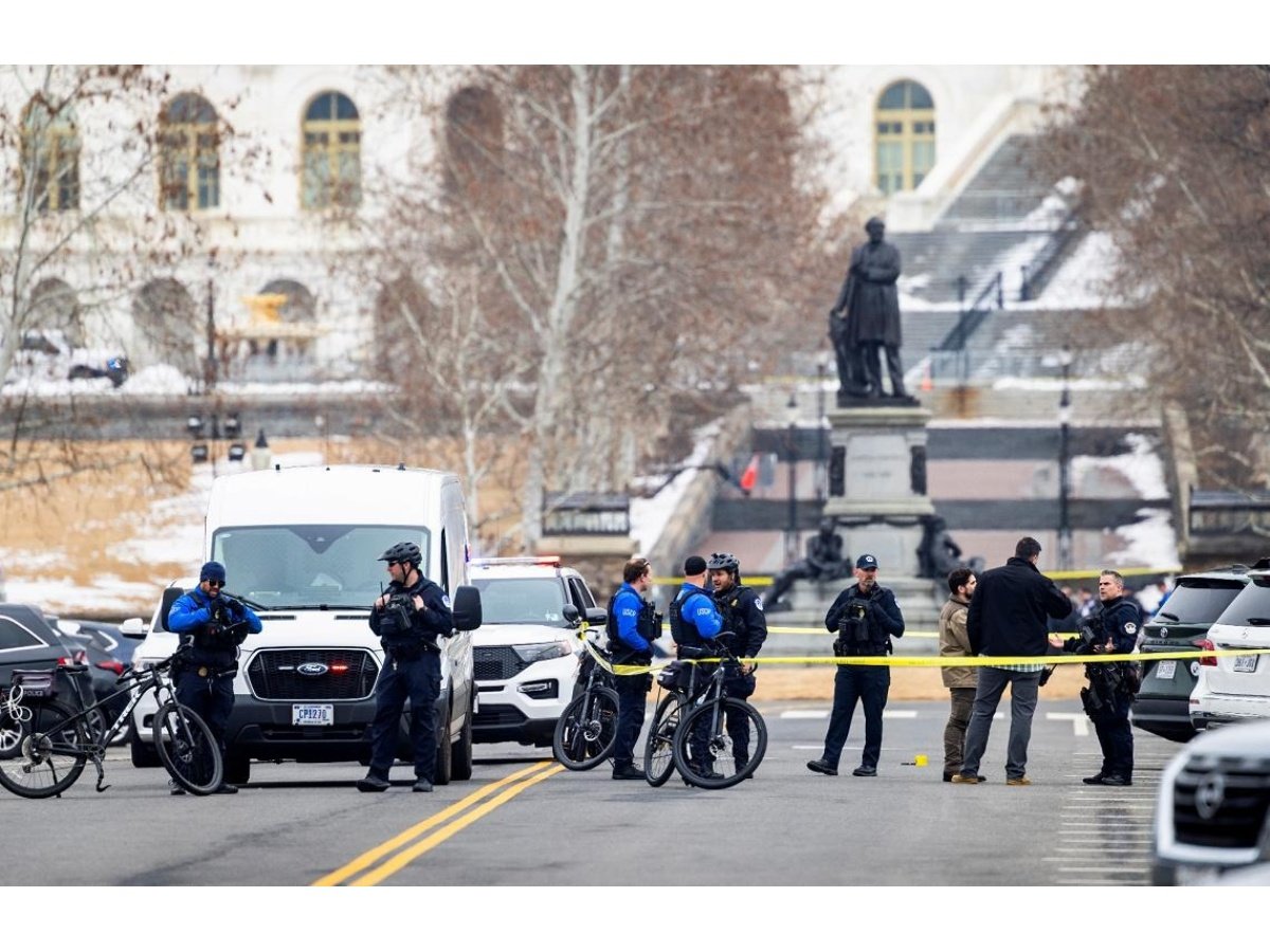 Detenido un hombre armado con escopeta cerca del Capitolio de Estados Unidos sin incidentes mayores