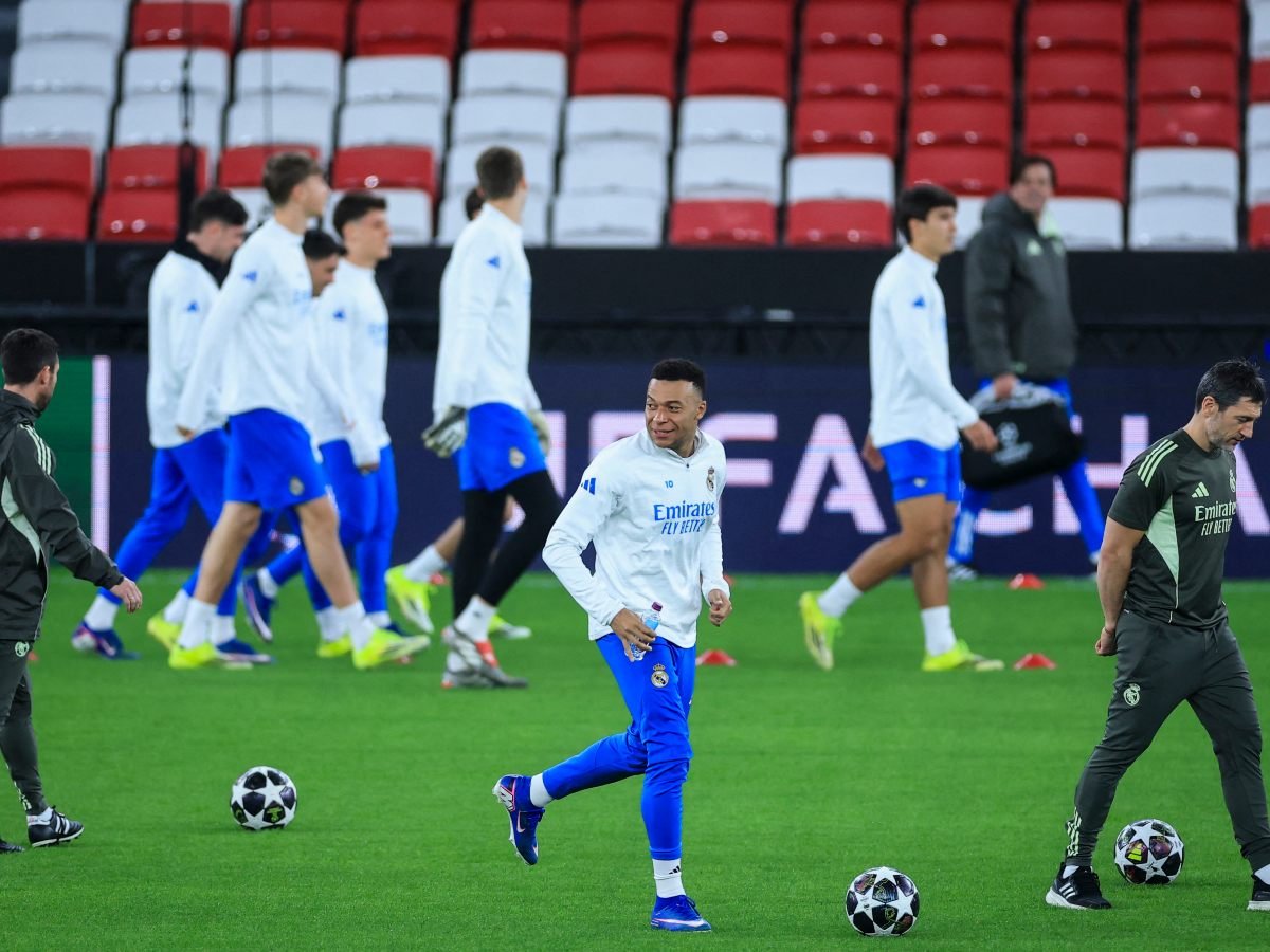Mbappé listo y Real Madrid busca revancha ante Benfica en la Champions League