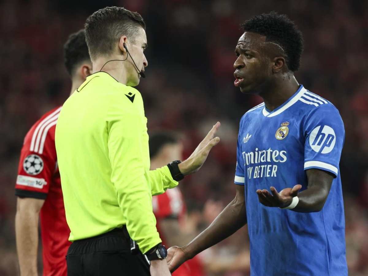 Tensión en Lisboa: Presuntos actos racistas hacia Vinícius Jr. marcan duelo Benfica-Real Madrid