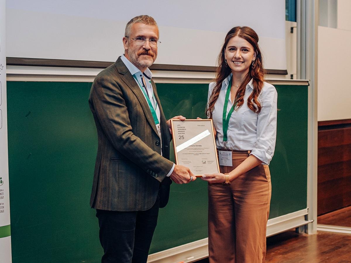 Victoria Deneke, científica salvadoreña premiada en Austria por investigación en fertilización asistida con IA Victoria Deneke, científica salvadoreña premiada en Austria por investigación en fertilización asistida con IA