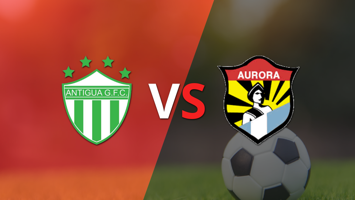 Antigua GFC y Aurora FC se enfrentan en el estadio en la fecha 7 del Clausura 2026