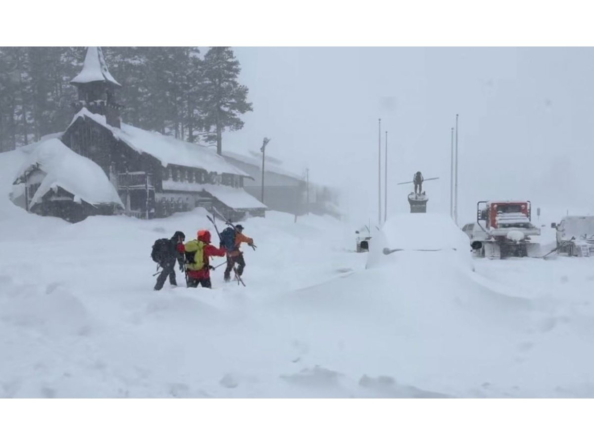 Avalancha en California deja ocho esquiadores muertos y un desaparecido en zona turística