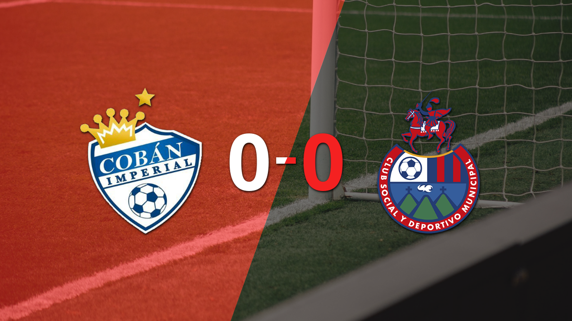 Cobán Imperial y Municipal igualan sin goles en un intenso duelo del Clausura 2024