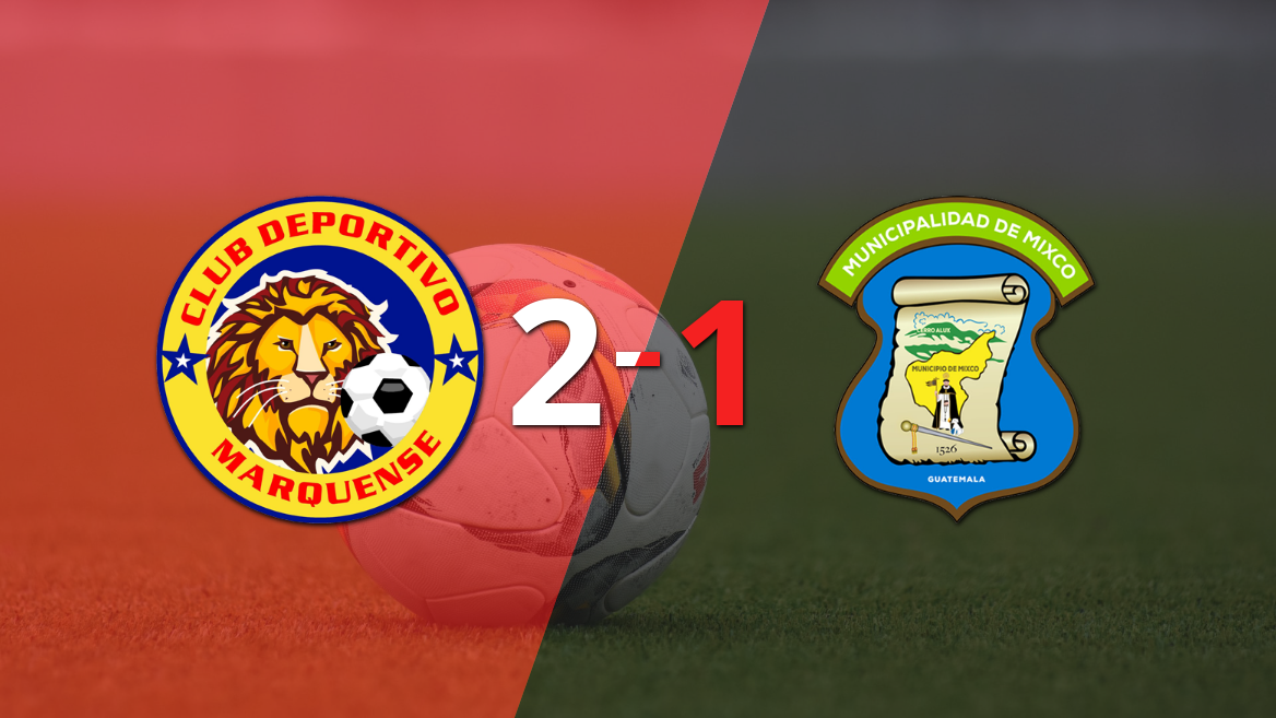 Marquense se impone 2-1 a Mixco en un duelo intenso por la jornada 7 del Clausura