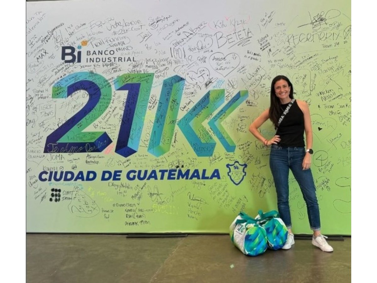 Ex Miss El Salvador Rebeca Moreno asume el reto del IRONMAN 70.3 en San Salvador
