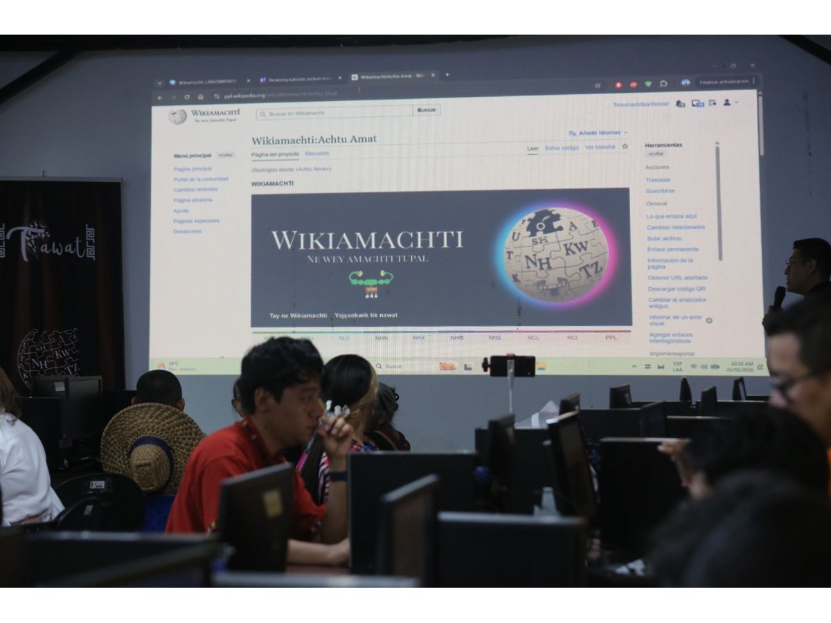 El Náhuat impulsa su presencia digital con el lanzamiento de Wikipedia en El Salvador