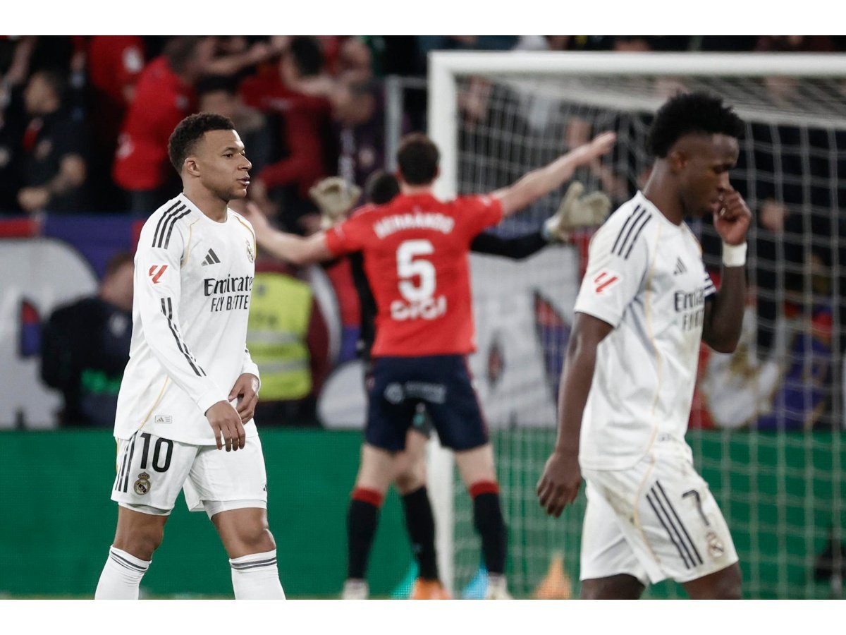 Osasuna sorprende y derrota al Real Madrid con gol en el minuto 90 en El Sadar