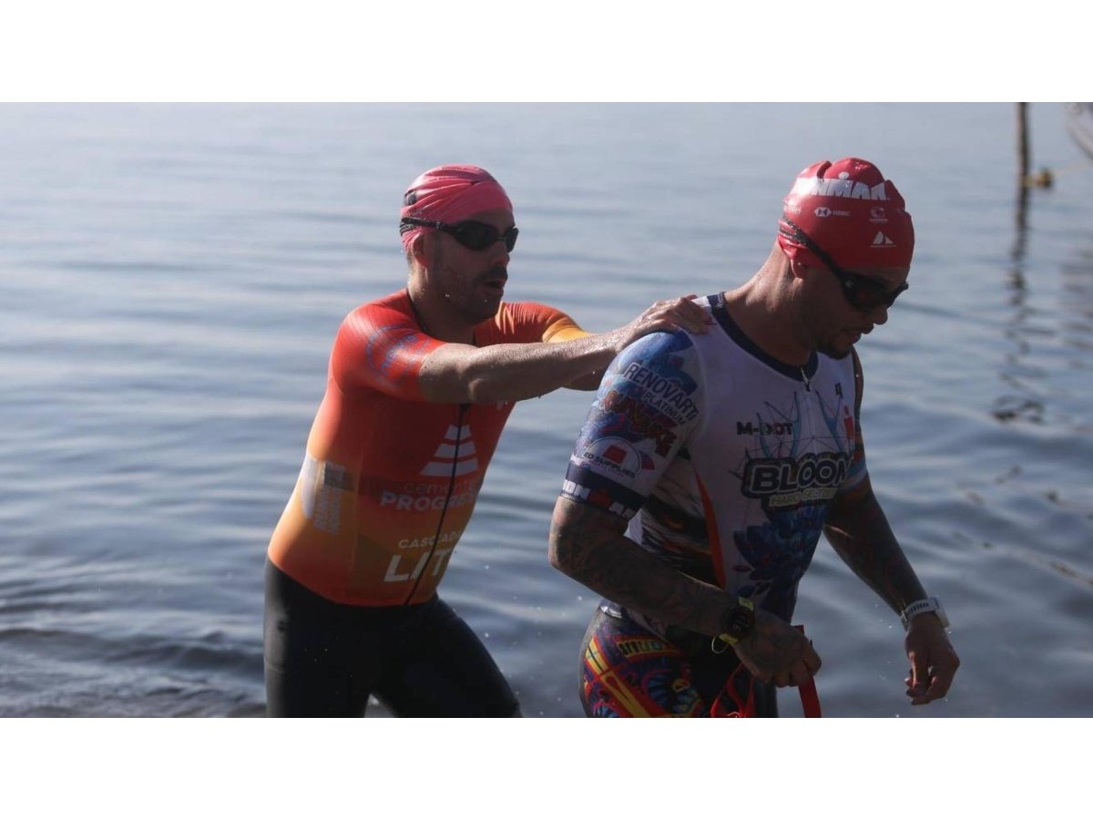 Alberto Carrillo: El triatleta no vidente que desafía límites en el Ironman 70.3 El Salvador