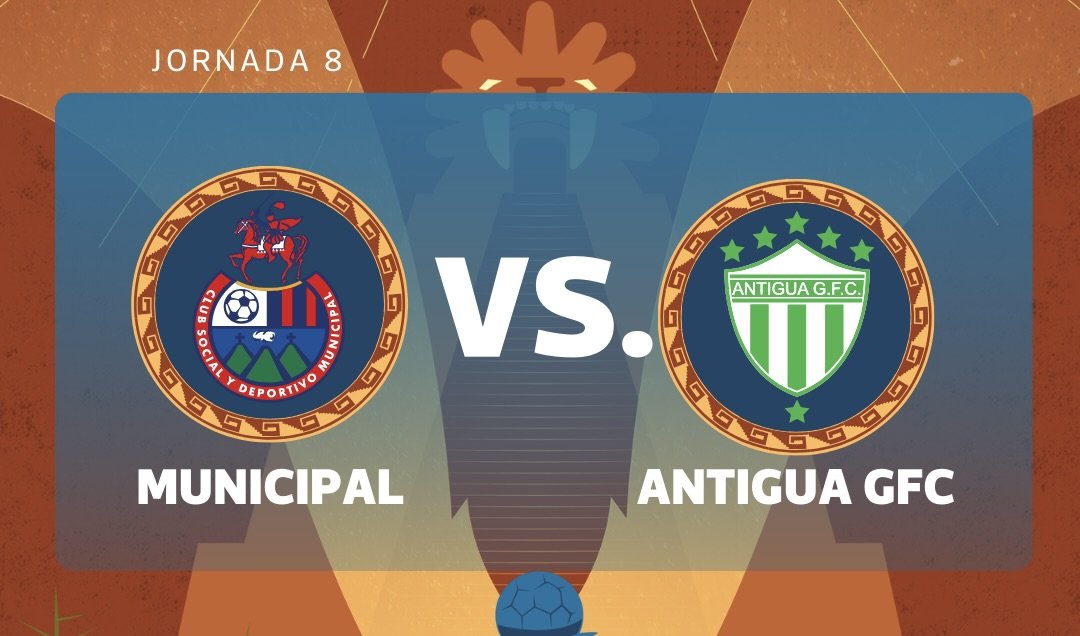 Municipal y Antigua GFC se enfrentan en un clásico decisivo por la jornada 8 del Clausura 2026