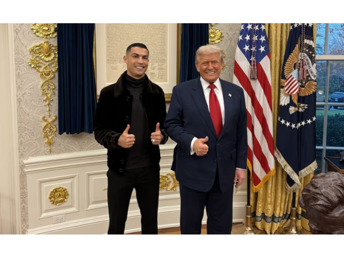 Donald Trump destaca a Cristiano Ronaldo como el mejor futbolista y genera expectativas en EE. UU.