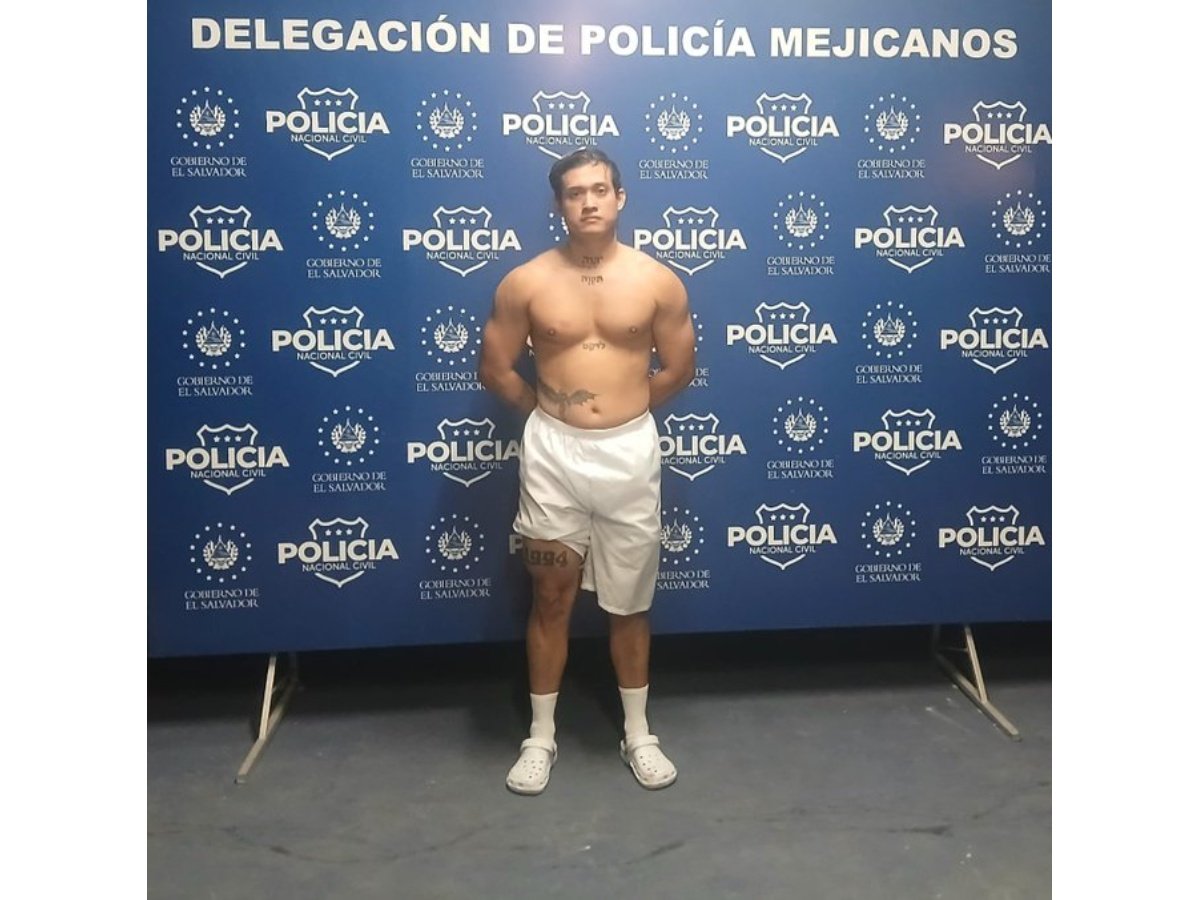 Capturan en Ayutuxtepeque a presunto integrante de la MS13 vinculado a múltiples delitos graves