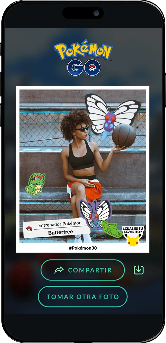 Cómo crear una foto personalizada con tu Pokémon favorito para celebrar sus 30 años Cómo crear una foto personalizada con tu Pokémon favorito para celebrar sus 30 años