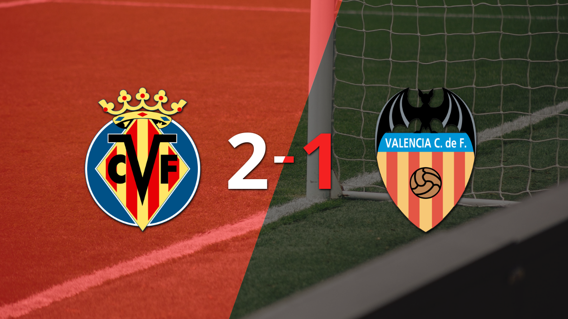 Villarreal supera a Valencia 2-1 en el derbi de la Comunitat y reafirma su tercer puesto en LaLiga