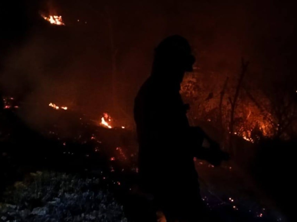 Incendio forestal en Coatepeque consume más de 60 manzanas y pone en alerta a Santa Ana