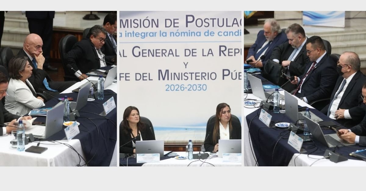 Comisión de Postulación avanza en selección de candidatos a Fiscal General para el presidente Arévalo