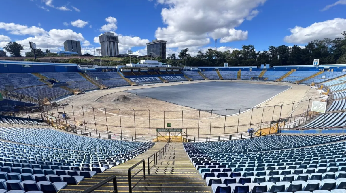 Remodelación del estadio Doroteo Guamuch Flores sigue paralizada pese a amparo y enfrenta 38 querellas penales