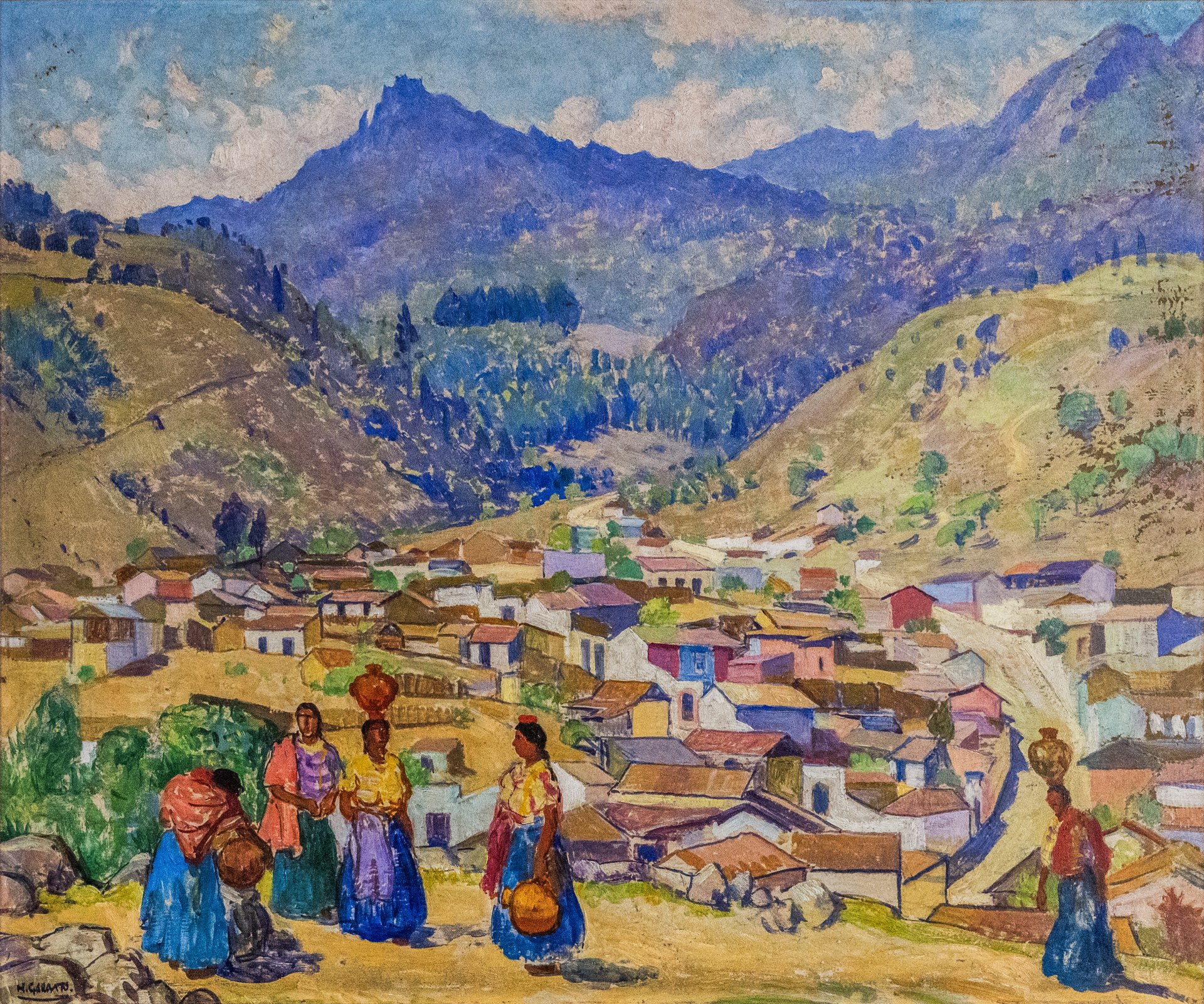 Banco de Guatemala inaugura exposición de paisajismo nacional con obras emblemáticas