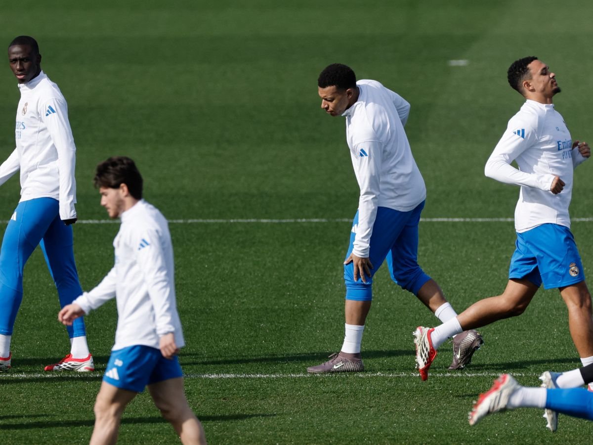 Mbappé queda fuera del Real Madrid para el partido decisivo ante Benfica en Champions League