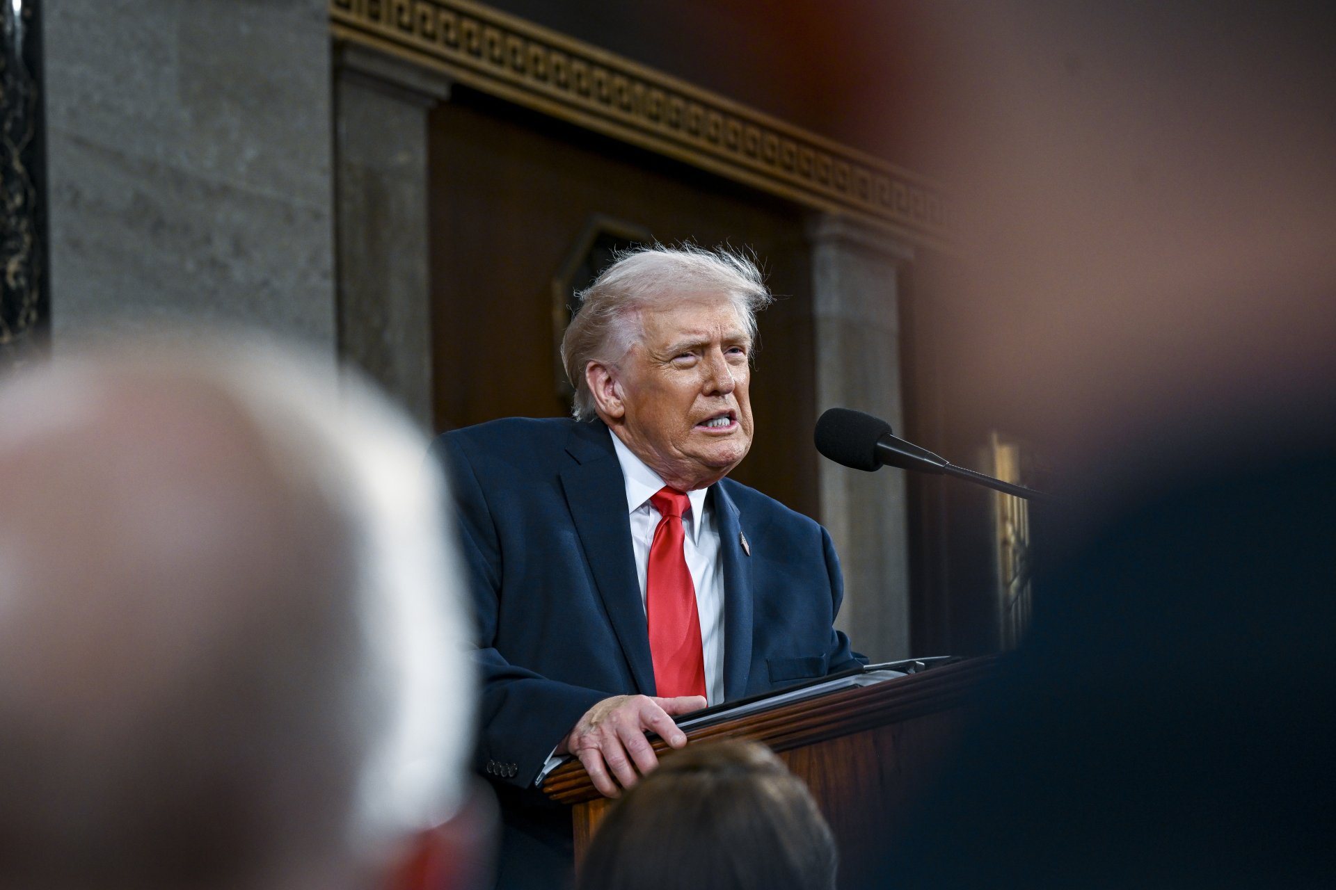 Discurso del Estado de la Unión de Trump: el más largo de la historia con 107 minutos