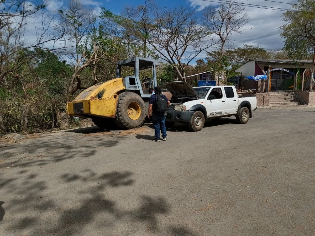 Habitantes de San Francisco Ángulo denuncian incumplimiento en reparación de calle principal Habitantes de San Francisco Ángulo denuncian incumplimiento en reparación de calle principal