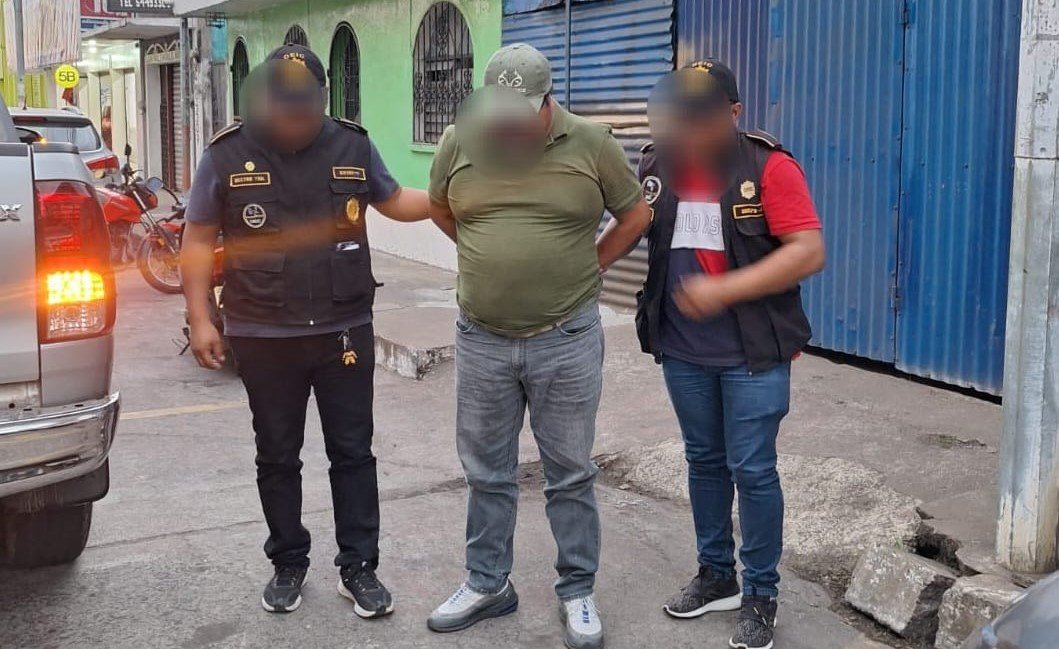 Capturan a presunto líder de red criminal dedicada al despojo de propiedades en occidente de Guatemala