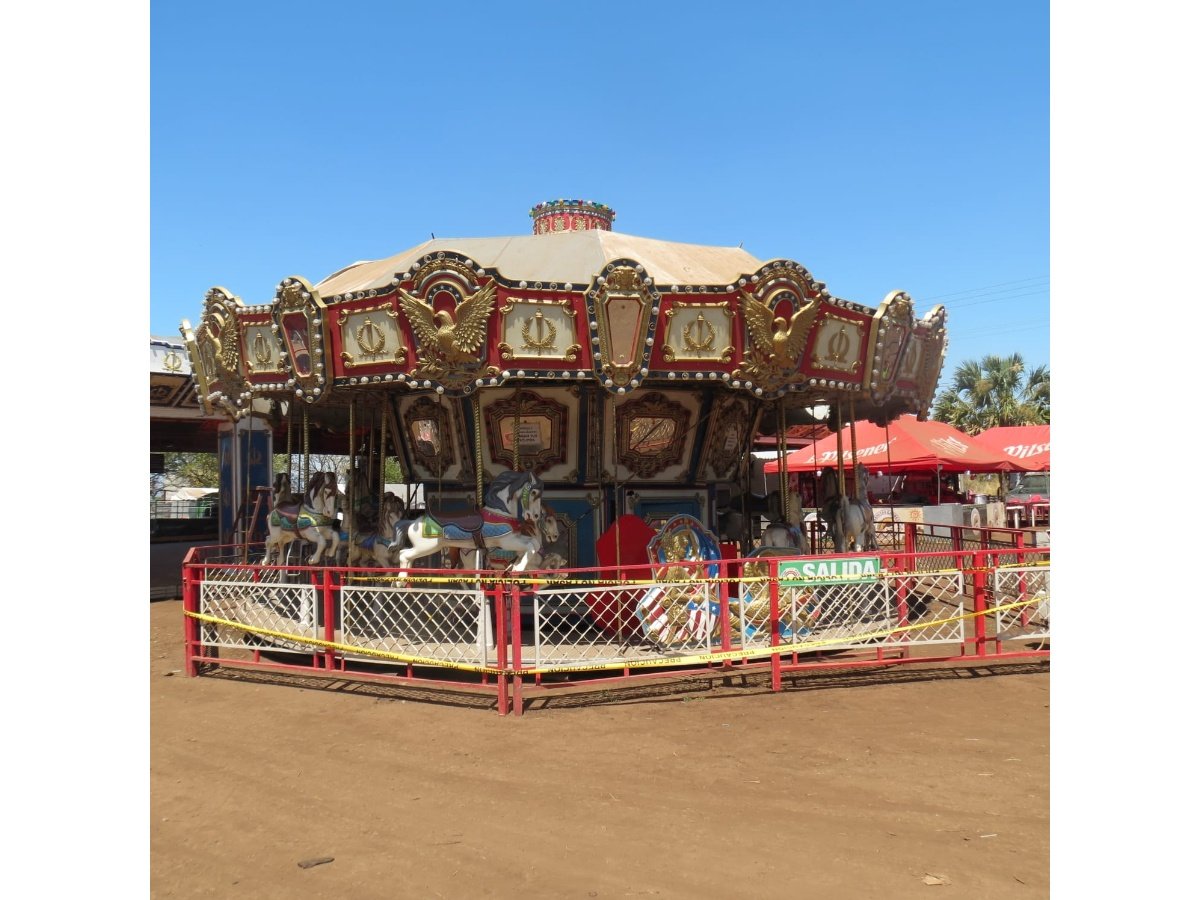 Niño de 9 años sufre descarga eléctrica en carrusel de feria en Ahuachapán