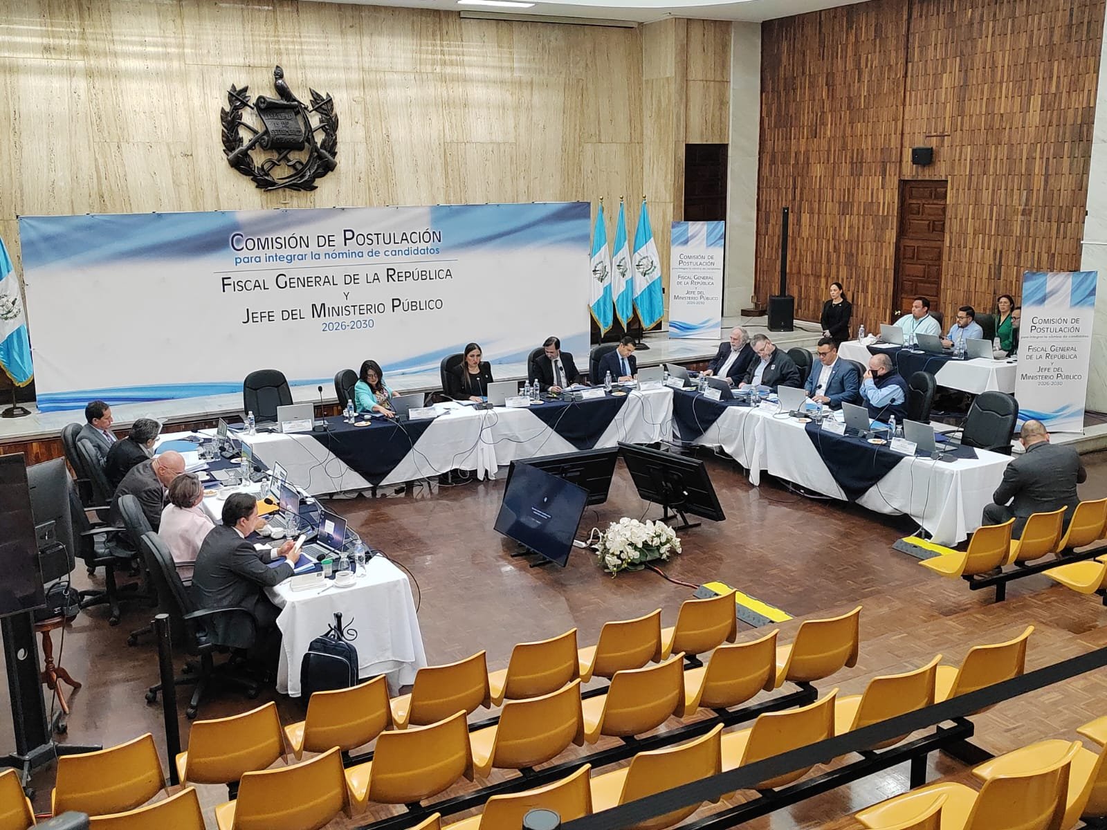 Comisión de Postulación del MP reabre discusión sobre tabla de gradación ante amparos