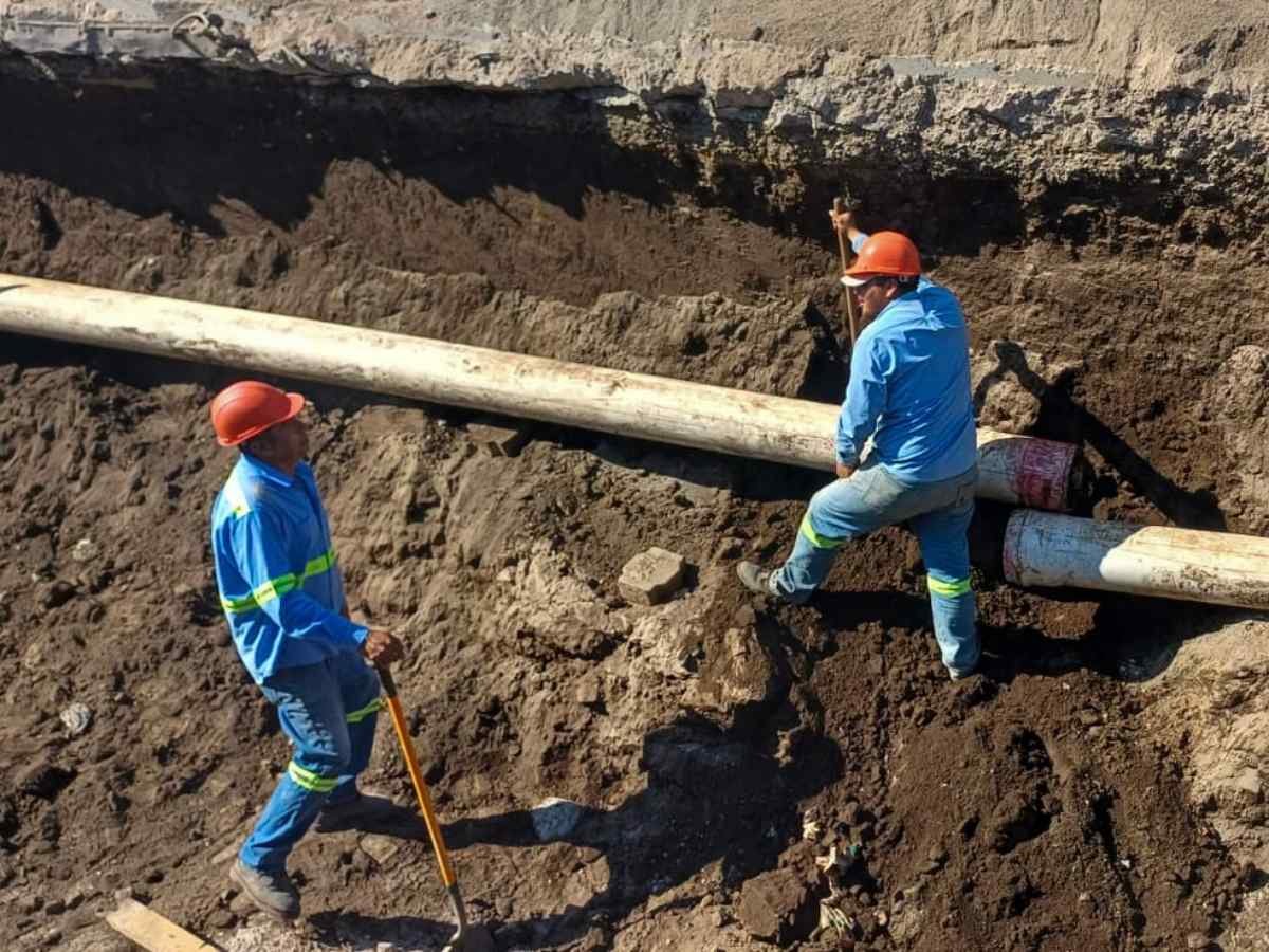 ANDA informa corte temporal de agua por reparación en carretera al Puerto de La Libertad