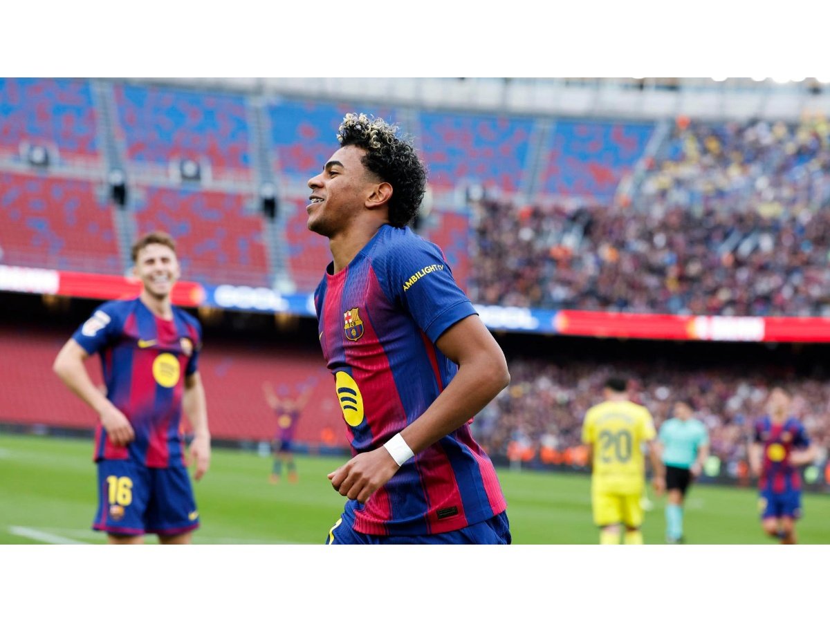 Lamine Yamal lidera la contundente victoria del Barcelona frente al Villarreal en LaLiga Lamine Yamal lidera la contundente victoria del Barcelona frente al Villarreal en LaLiga