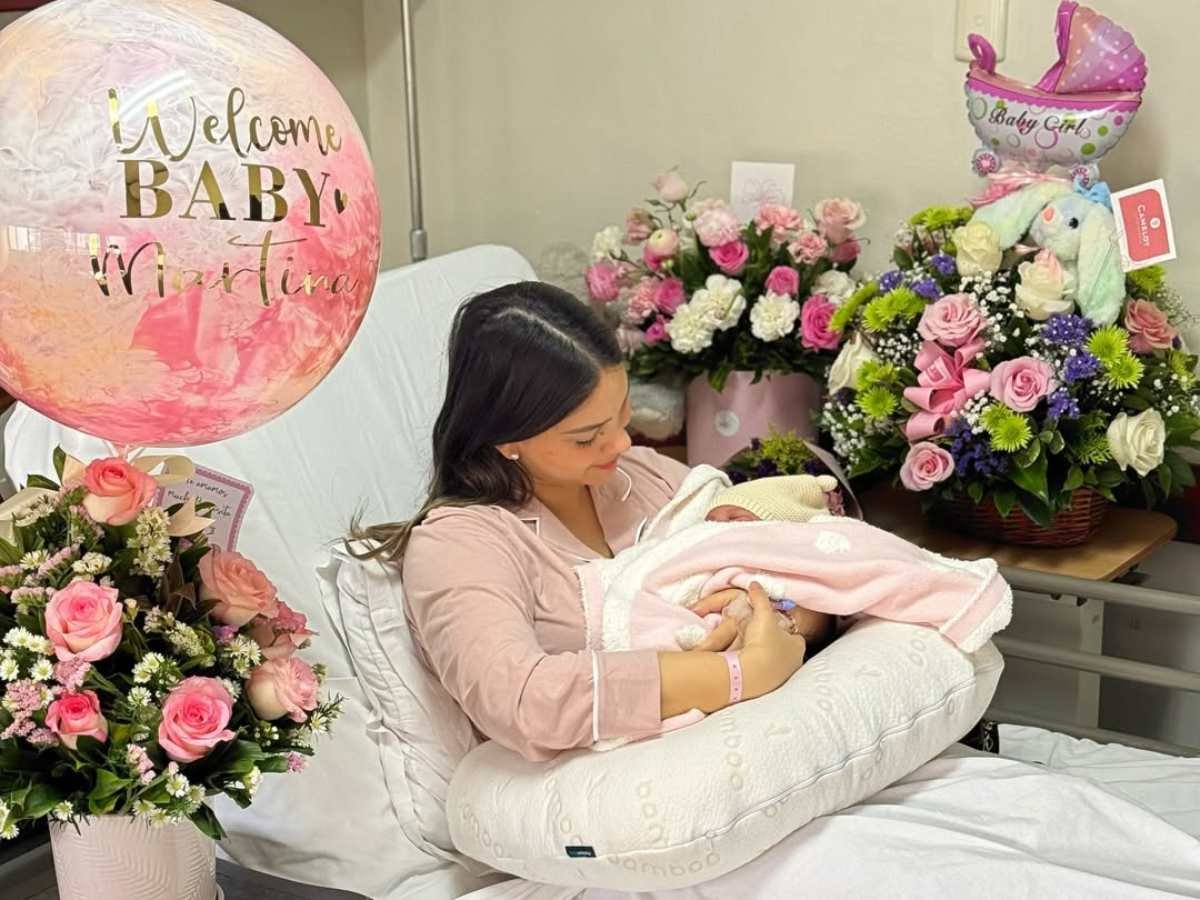 Irene Castillo comparte las primeras imágenes tras el nacimiento de su hija Martina