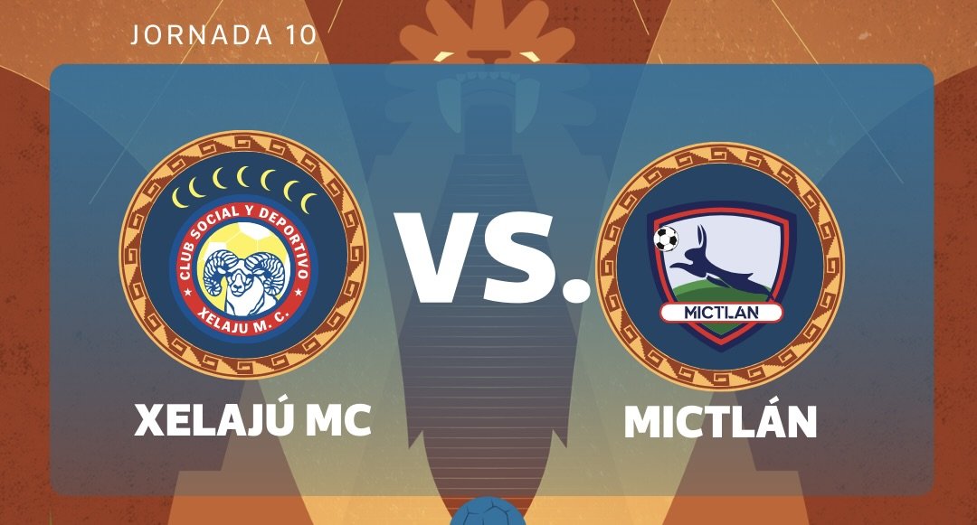 Xelajú MC y Mictlán se enfrentan en el cierre de la jornada 10 del Torneo Clausura 2026