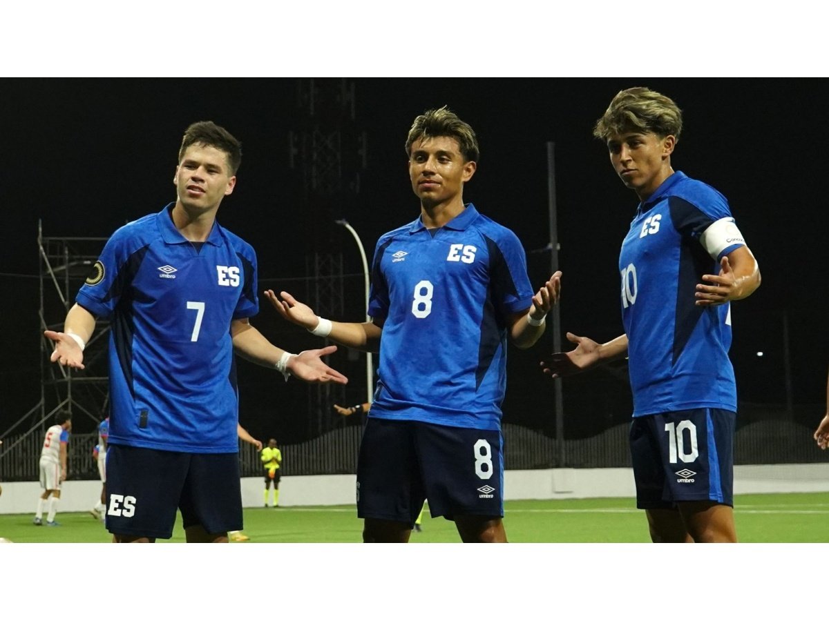 El Salvador Sub-20 domina grupo A con goleada 7-0 a Belice y se acerca al Premundial de CONCACAF