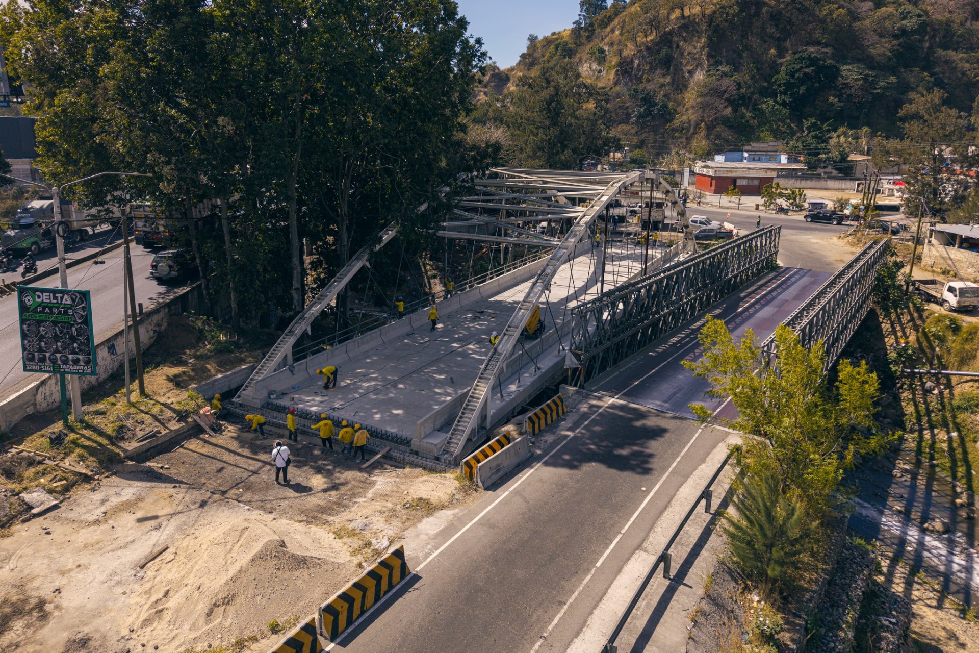 Reactivan construcción del puente Villalobos 1 tras tres años de retraso con inversión de Q29 millones