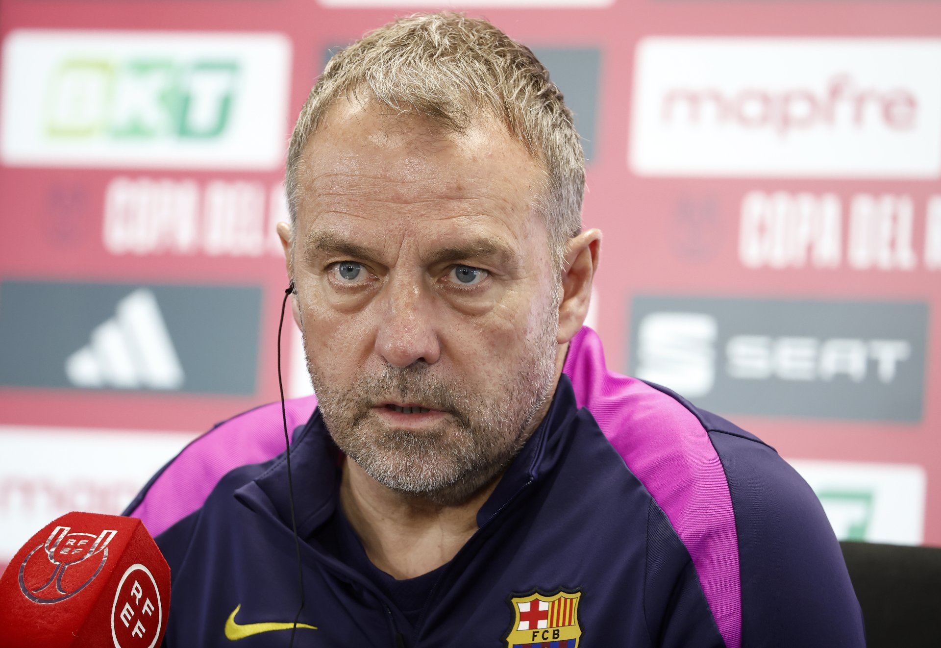 Hansi Flick mantiene la fe en el Barcelona para remontar al Atlético pese al 4-0 en contra