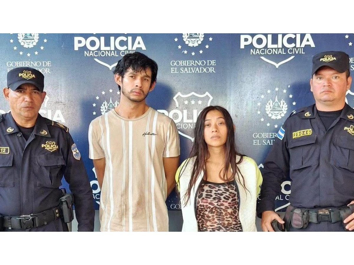 PNC captura a pareja involucrada en hurto de cilindro de gas en mercado de Ahuachapán PNC captura a pareja involucrada en hurto de cilindro de gas en mercado de Ahuachapán