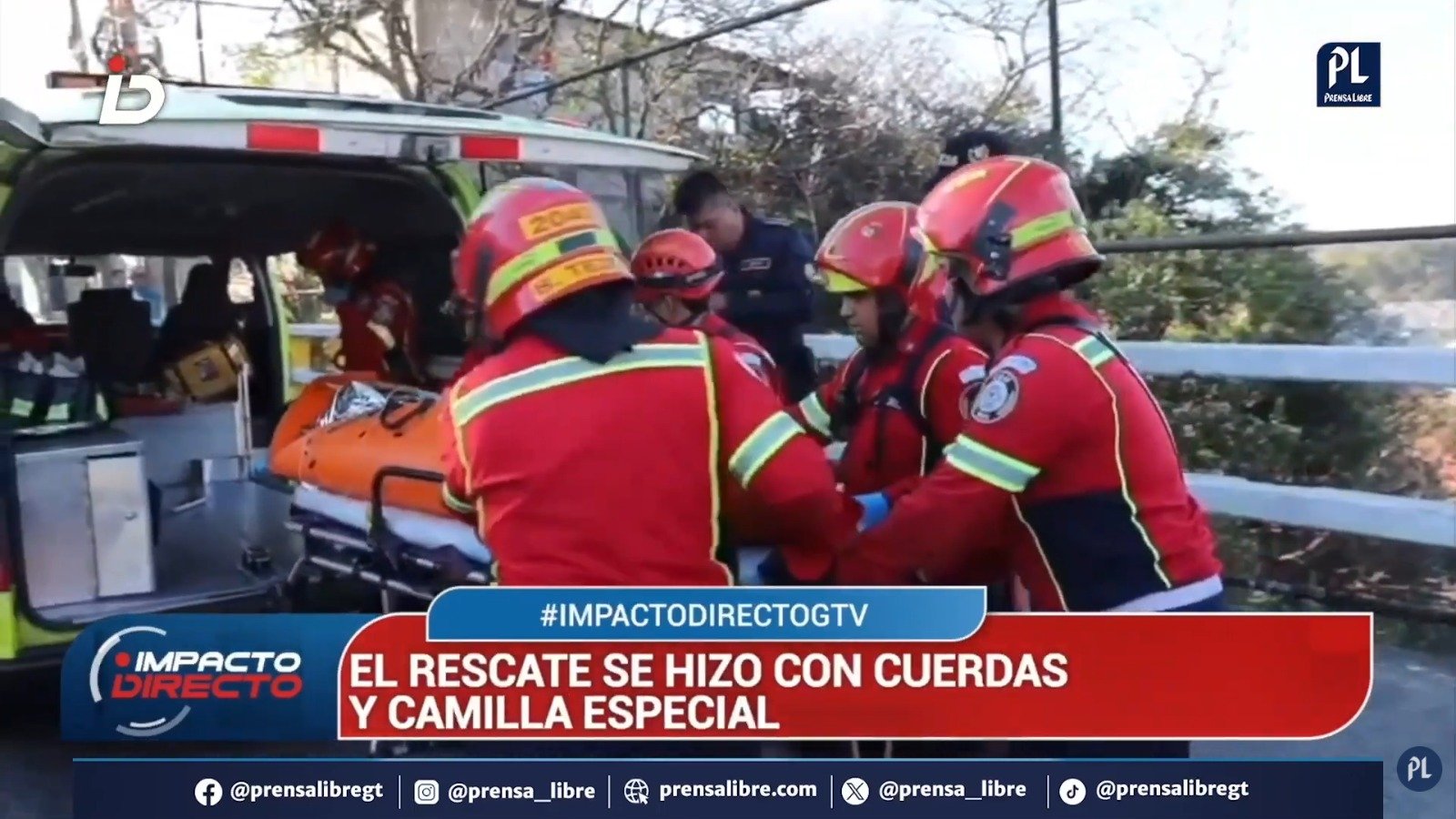 Rescate en ruta al Atlántico: Hombre sobrevive tres días atrapado en barranco tras caída