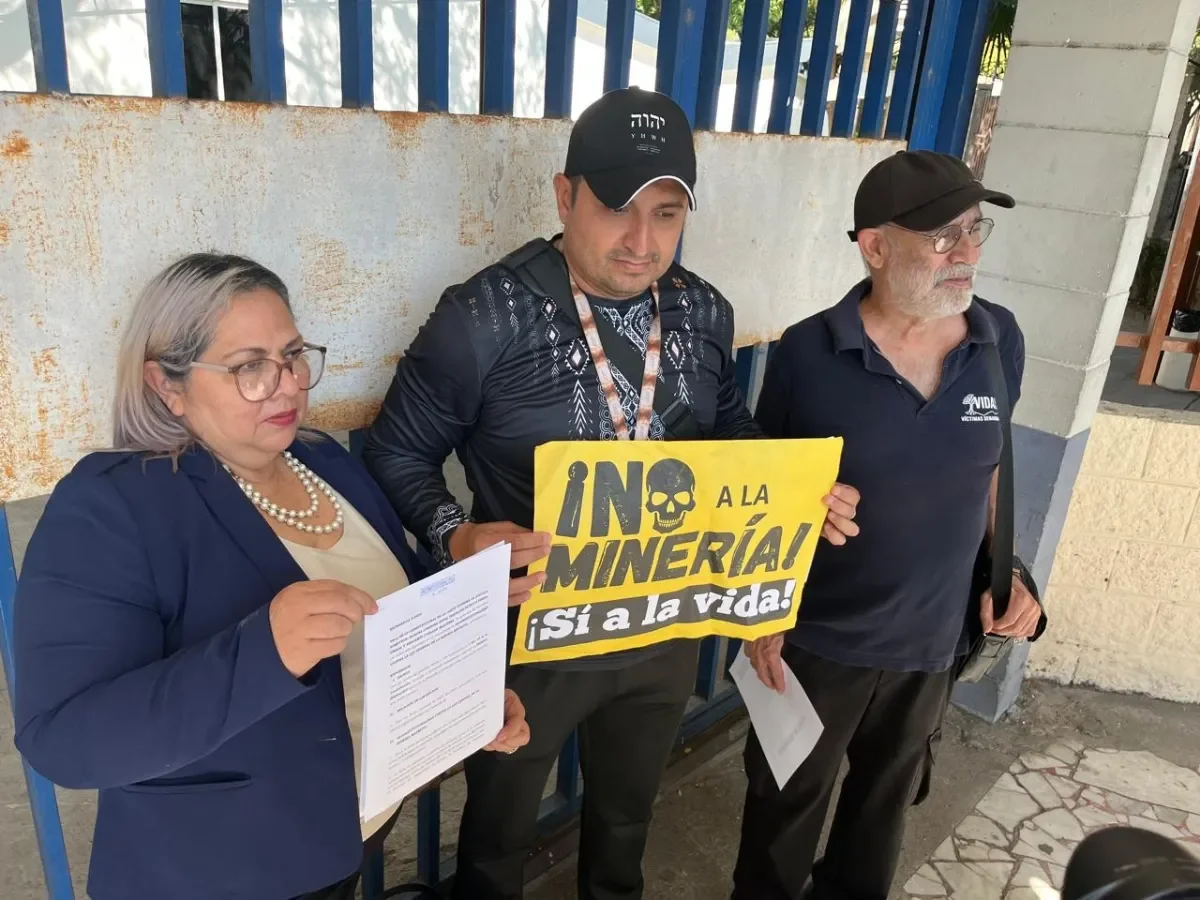Organizaciones exigen a Sala de lo Constitucional resolver demanda contra minería metálica en El Salvador
