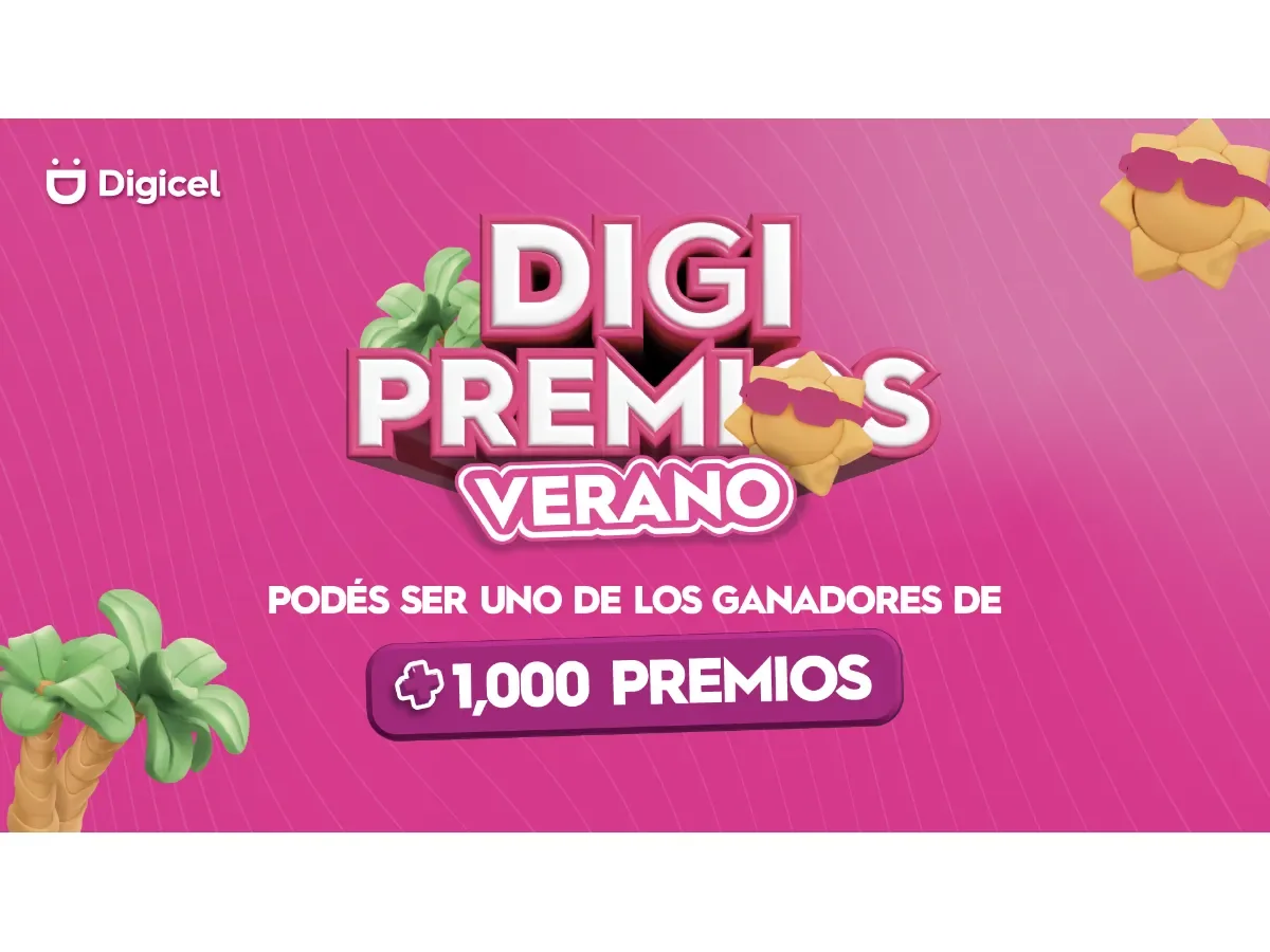 DigiPremios 2026: Más de 1,000 premios para clientes Digicel este verano en El Salvador