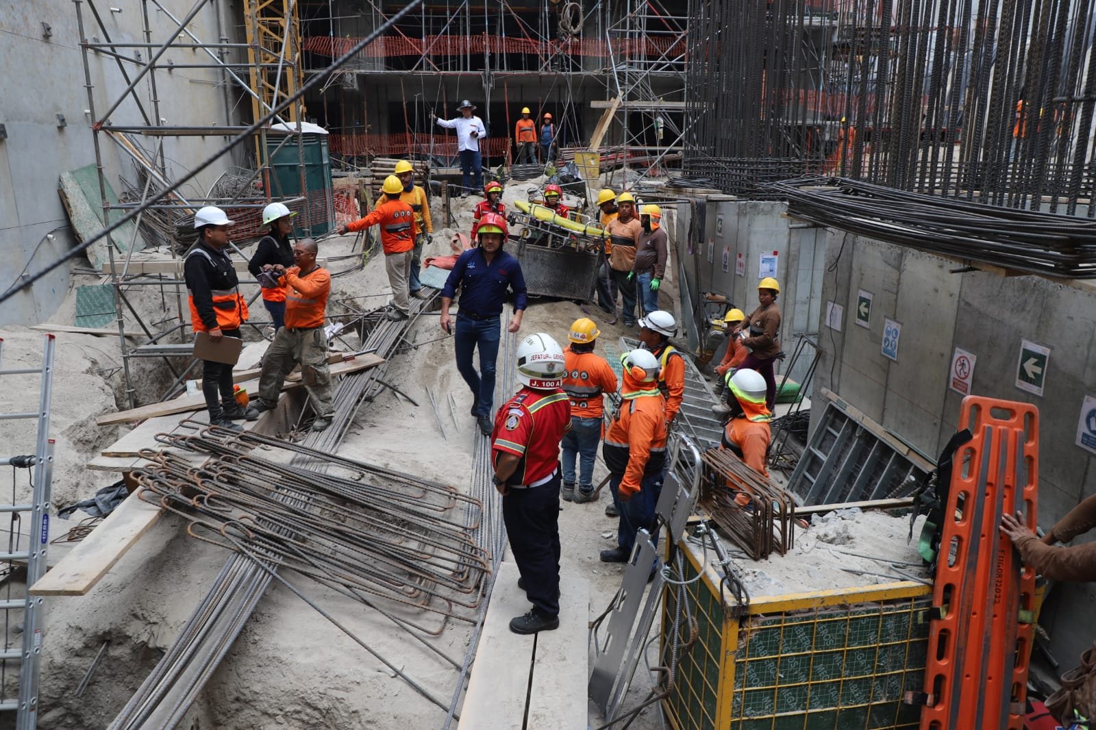 Conred iniciará evaluación técnica en zona 14 tras accidente fatal en obra de construcción
