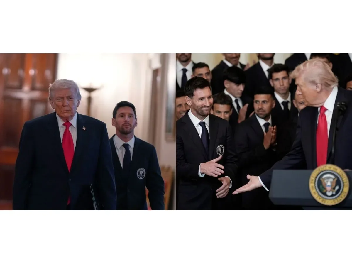 Lionel Messi y Donald Trump se reúnen en la Casa Blanca en encuentro histórico con Inter Miami FC