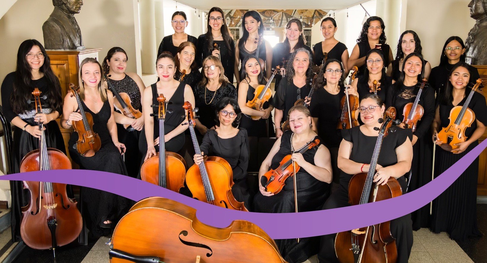 Concierto de la Camerata Femenina celebra el Día Internacional de la Mujer en Guatemala