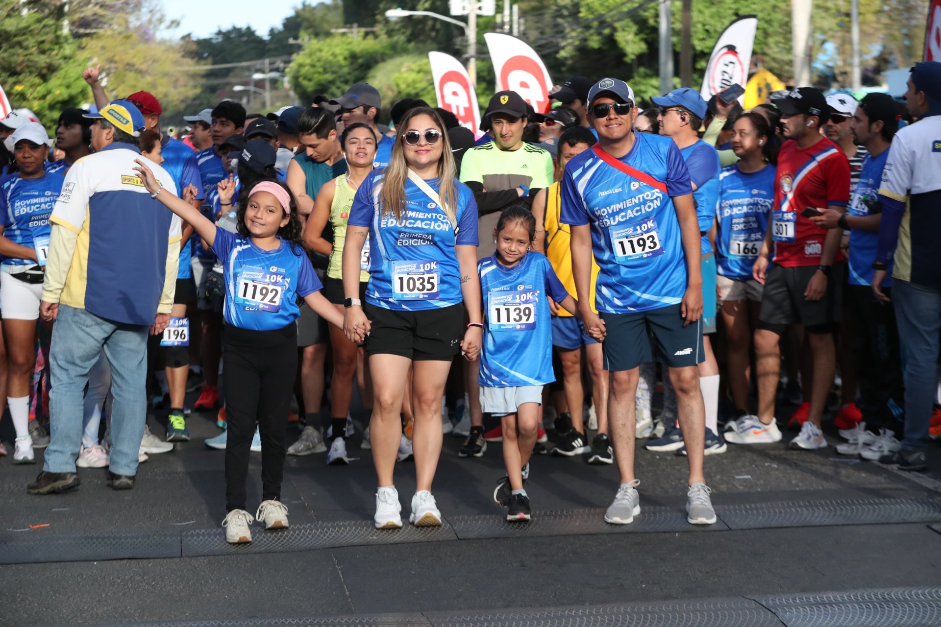 Segunda Carrera Familiar 5K “En Movimiento por la Educación” impulsa formación académica en Guatemala
