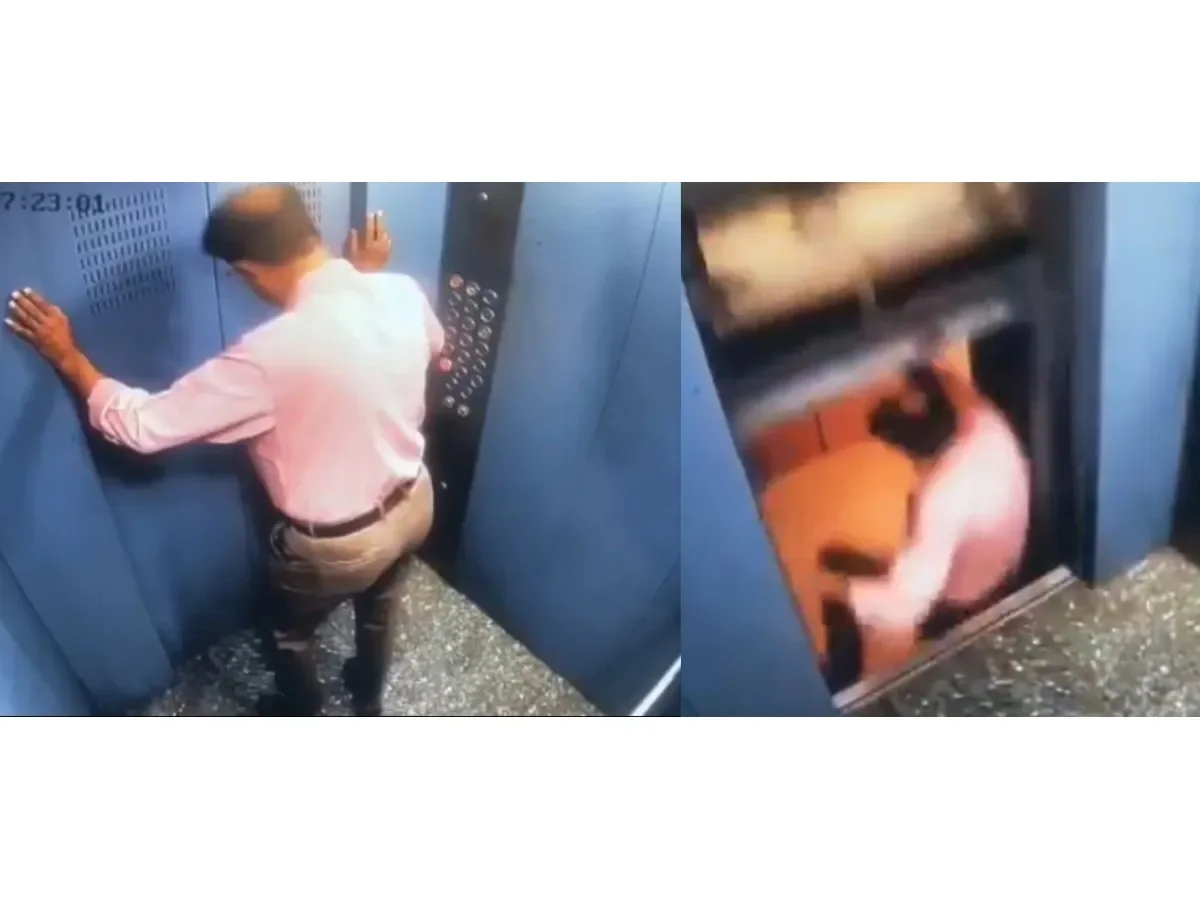 Hombre sobrevive tras fallo en ascensor que provocó caída y lesiones internas en India