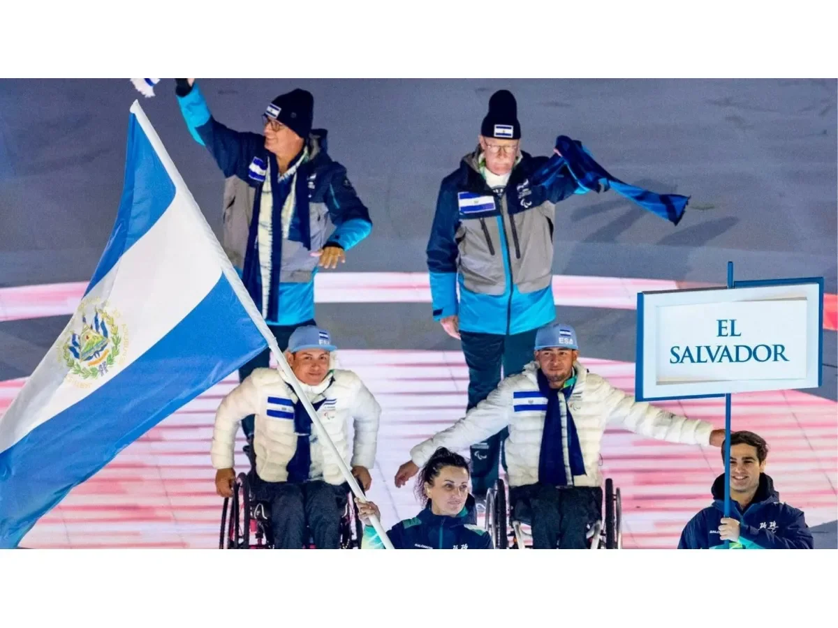 El Salvador hace historia con participación en los Juegos Paralímpicos de Invierno Milán-Cortina 2026