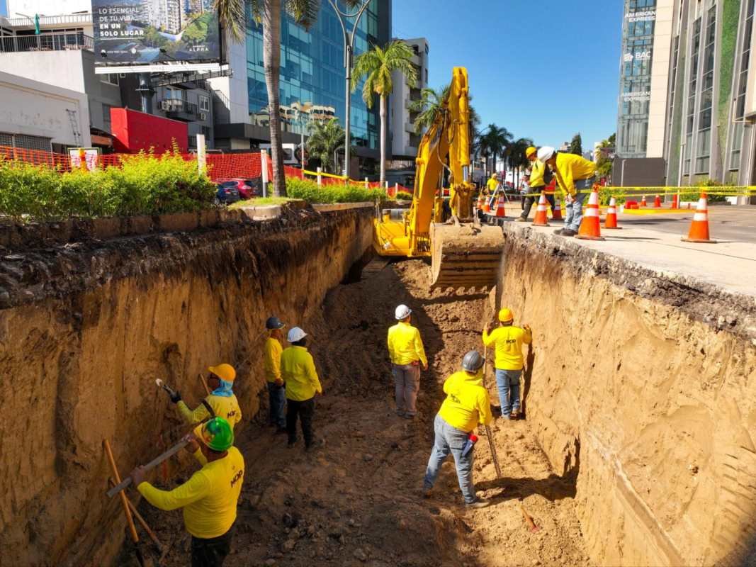 Construyen laguna de detención en Zona Rosa para mitigar inundaciones en San Salvador