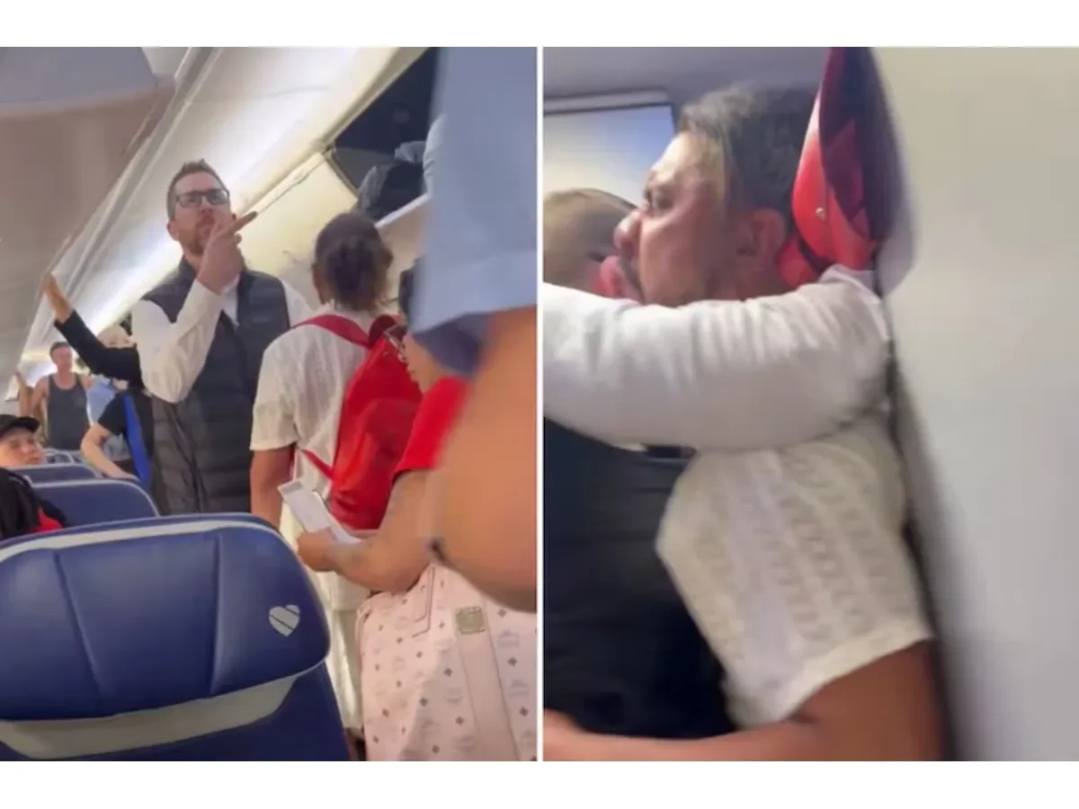 Violenta pelea en vuelo Miami-Denver termina con pasajero arrestado y oficial herido