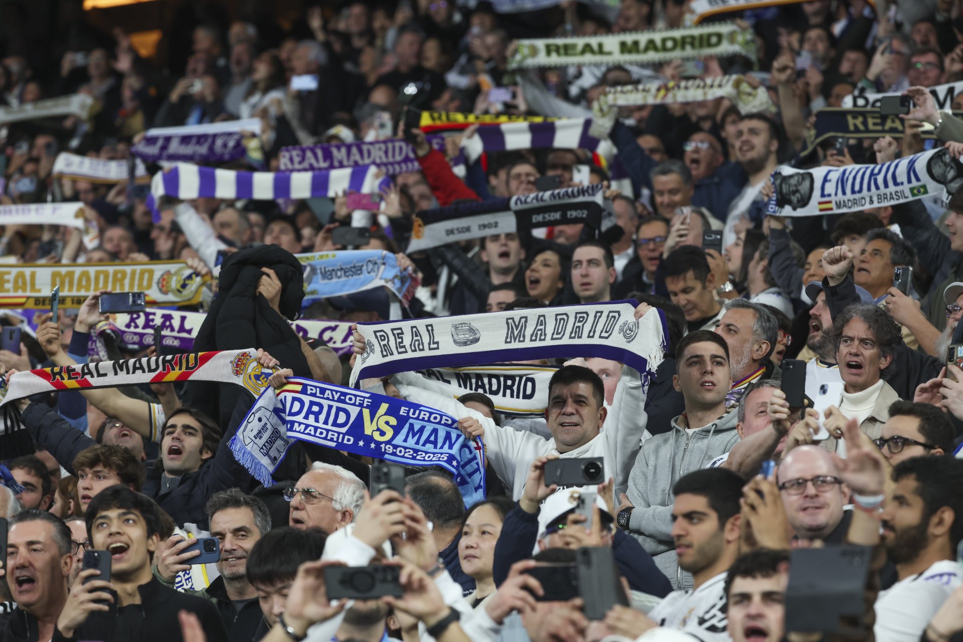 Real Madrid y Manchester City abren los octavos de final de la Champions League en un duelo de alto nivel