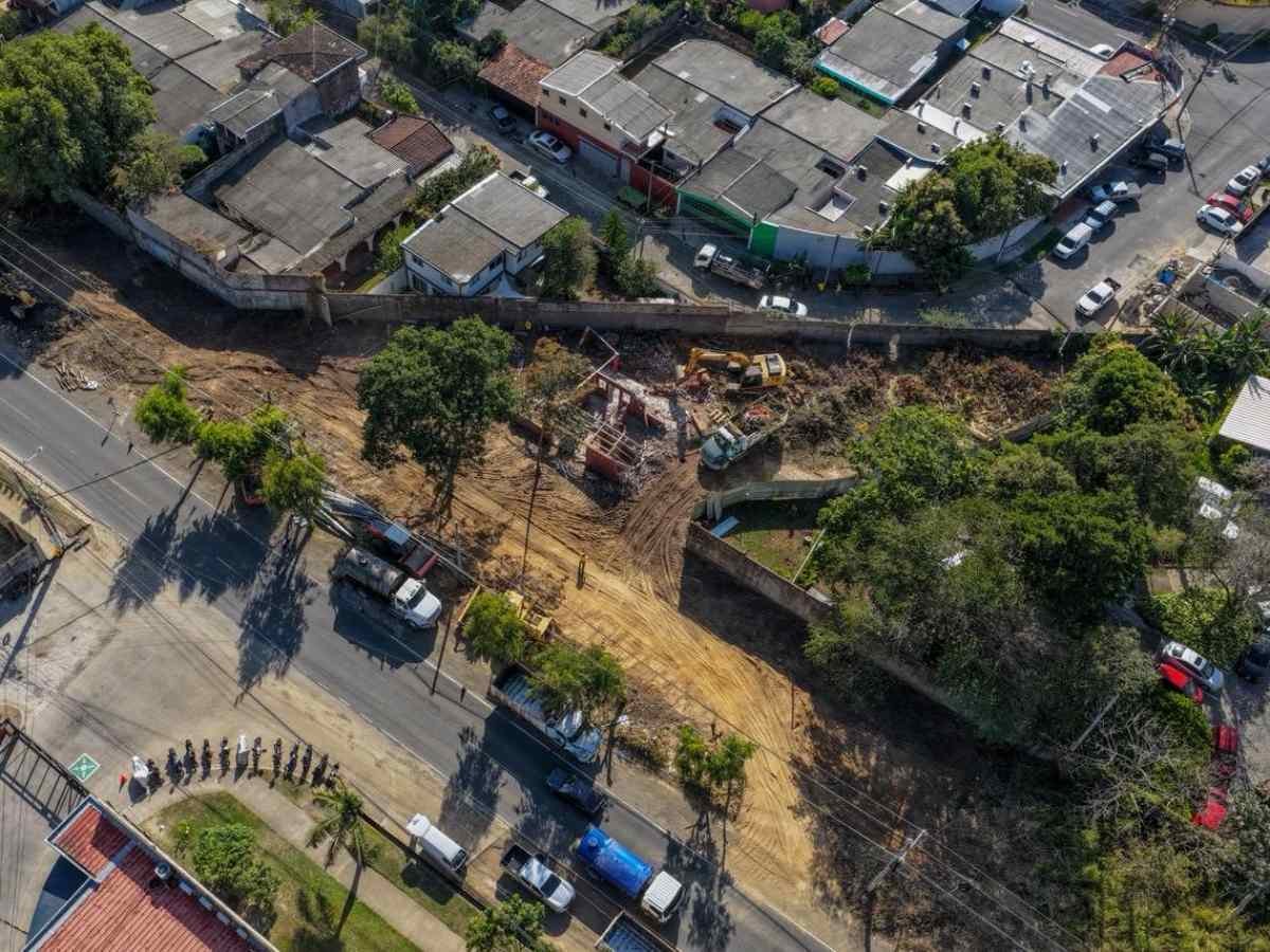 Ministerio de Obras Públicas inicia construcción de nuevo acceso vial en Nuevo Cuscatlán para mejorar movilidad